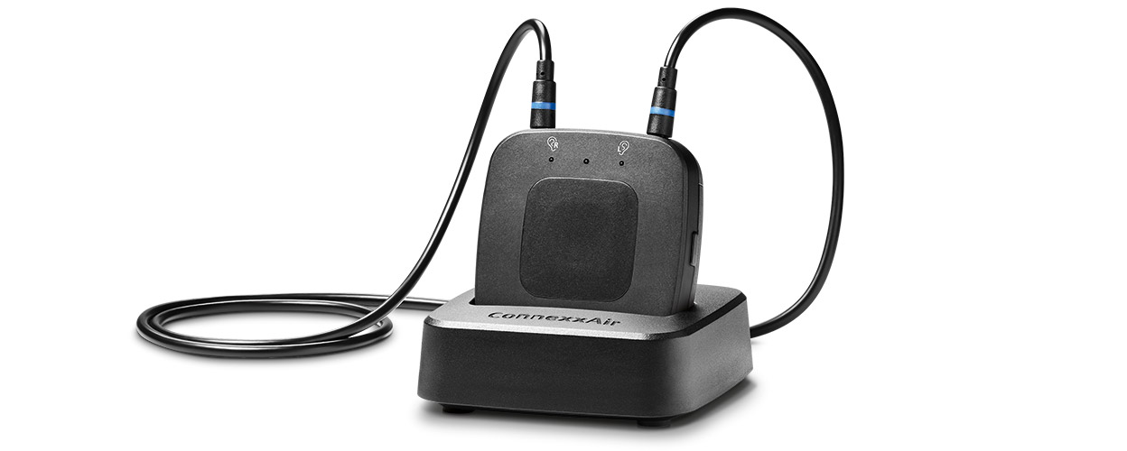 ConnexxAir. ConnexxAir är det nya trådlösa programmeringssystemet för nästan alla Signias hörapparater som är utrustade med de trådlösa e2e-funktionerna som går att programmera från Connexx 83.